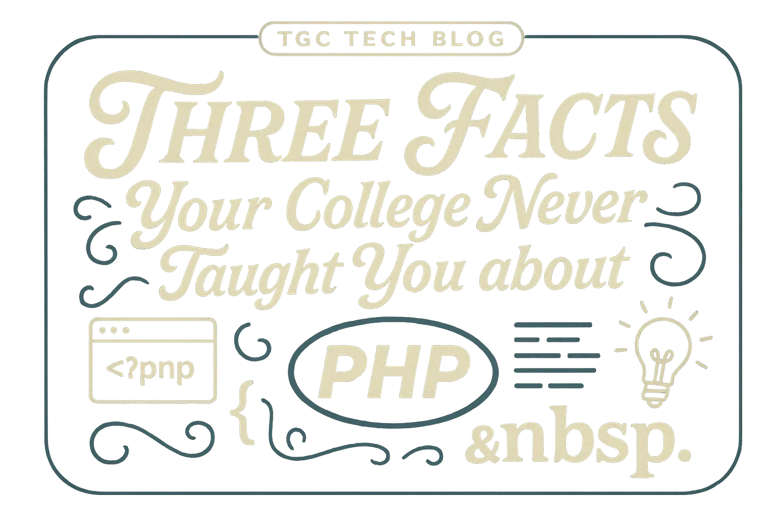 Three Facts Your College Never Taught you about PHP